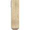 Ekena Millwork Westlake Craftsman Rough Sawn Bracket w/ Offset Brace, Douglas Fir, 8"W x 22"D x 30"H BKT0806X22X30WTL04RDF - alternate 2